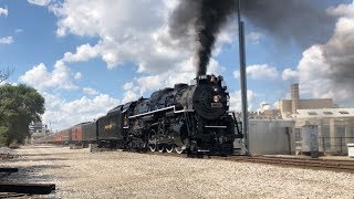 Nickel Plate Road #765: Joliet Rocket 2018 Start Up/ Roll Out [4k 60FPS]