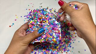 GymChalk w Confetti! Breaking Ader Gym Chalk - Satisfying Relaxing Sounds Stress Relief ASMR