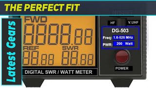 DG-503 Digital LCD SWR/Watt Meter: The Best Two-Way Radio Companion