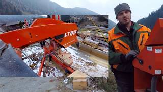 👨‍🌾Agrarwirtschaft in den Bergen 🏔 :Zaunstempel sägen für Alm 🚧