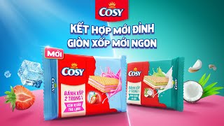 BÁNH XỐP COSY 2 TRONG 1 | KẾT HỢP MỚI ĐỈNH, GIÒN XỐP MỚI NGON