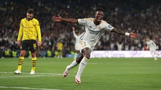 Real Madrid vs Borussia Dortmund | Madrid Score | Vinicious hat trick