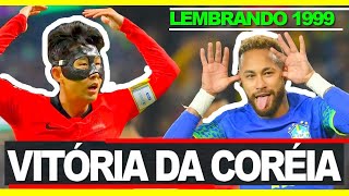 ⚽️ BRASIL X CORÉIA DO SUL! LEMBRANDO A VITÓRIA DA CORÉIA - GOL DA CORÉIA DO SUL