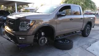 2020 Nissan Titan 3 inch Lift (Front) part 1