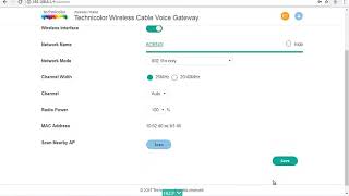 Technicolor, "cambiar la "contraseña del "WiFi" megacable" MODELO CGA0101