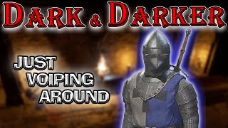 Longsword Fighter Parrying and Voiping His Way Through Crypts | Dark and Darker