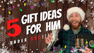 5 Gift Ideas for HIM UNDER $50!!!