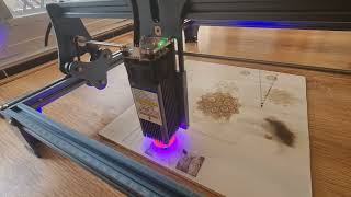 testing photo engrave with the sculpfun s9 laser engraver