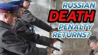 The Return of the Death Penalty in Russia? Ukrainian Connection to Terror Attack? (Crocus Aftermath)