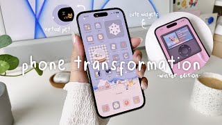 HOW I MAKE MY IPHONE 14 PRO CUTE & AESTHETIC | Phone Transformation : phone theme, widgets | iOS 16