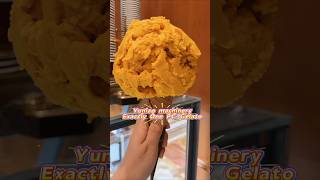 Super Large Mango Flavor Gelato hard ice cream #subscribe #icecream #summer #yummy #food #relax