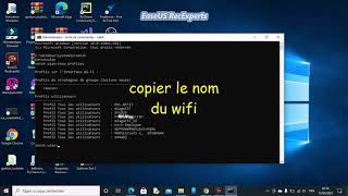 Afficher le mot de passe d'un wifi inconnu avec CMD sous windows