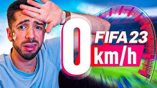 0km/h CHALLENGE : GAGNER EN MARCHANT SUR FIFA 23 !