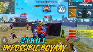 Hacker 99% Headshot Rate ⚡| Solo Vs Squad Full Gameplay | Poco x3 Pro🔥iPhone 13📲 FreeFire