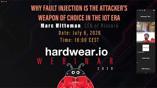 Why Fault Injection is attacker's weapon of choice in IoT era | Marc Witteman | Hardwear.io Webinar