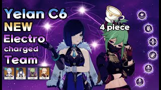 Yelan C6 Shinobu C6 Electro charged Team 2.7 Spiral Abyss Floor 12