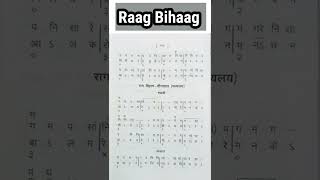 Raag Bihag Bandish Notation | सब सखियां चलो प्रभु के | तीनताल | Swarlipi