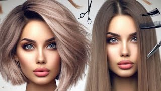 Dramatic Makeover! Long Hair to Chic Bob & Pixie Transformations ‍♀️ papular short haircut for women