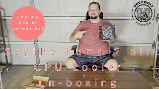 Scythe Fuma 2 CPU Cooler Un boxing video