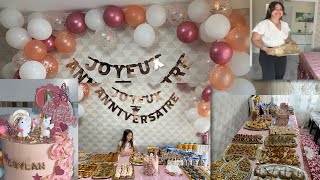 تحضيرات عيد ميلاد 🎈 إبنتي والبيفي للي وجدت ليهاBIRTHDAY ORGANISATION