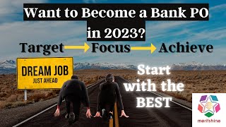 Get Your Dream Job in 2023 | Bank PO | SBI | IBPS PO | Best Course in India | Bank PO | Coaching