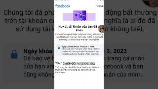 Cách Mở Khoá Facebook Bị 956 By Hoàng Thạch Support #xuhuong #dichvufacebook #yeucongnghe