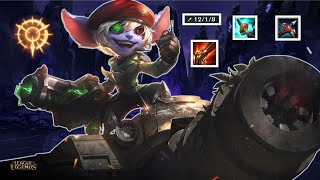 Tristana 1 shot | Tristana vs Draven Botlane | KDA 12/1/8 | League Of Legends