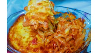 البينك باستا الدجاج 🍝 بطريقه مختلفه و جديده و طعمها رهيب !🔥pink pasta chicken 🍝