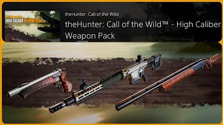 BEST WEAPON THE HUNTER COTW HIGH CALIBER weapon PACK REVIEW