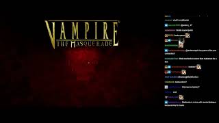 Joseph Anderson Vampire the Masquerade Bloodlines stream 1 with chat [01/12/2021]