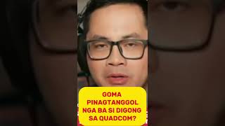 RICHARD GOMEZ PINAGTANGGOL SI DIGONG SA QUADCOM? #pbbm #vpsara #saraduterte