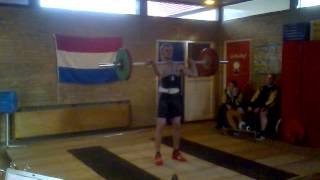 Teun Bruijnen opent op 102 kg stoten