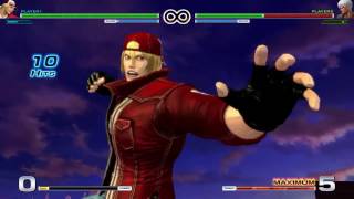 KOF XIV combo Terry