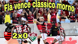 Fla supera Flu no clássico. Jogo bem aquém do esperado. ⚫🔴🇭🇺 @acimadtrubronegro