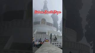 Vishwa Shanti Stupa at darjeeling. #world #google #cinematic #vlog