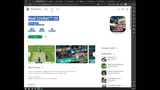 review of  Real Cricket™ 20 game