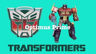 Transformers Characters Introductions - G1 Optimus Prime (Stop Motion Transformation)