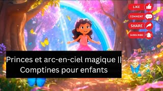 Princes et arc-en-ciel magique ||  Comptines pour enfants