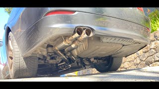 n54 custom x pipe exhaust