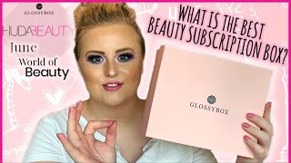 GLOSSYBOX JUNE 2O20 UNBOXING! 🌎 WHAT IS THE BEST BEAUTY SUBSCRIPTION BOX?