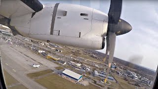 ==✈ Finnair | ATR 72-500 | Morning Departure from Gdansk ✈