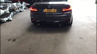 Bmw F22 M235i straight pipe exhaust sound