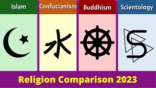 Islam vs Confucianism vs Buddhism vs Scientology | Religion Comparison 2023 | Buddhist vs Muslim