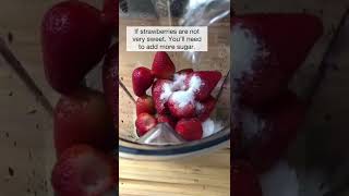 Strawberry Agua Fresca [short video]