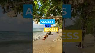 What's the difference between "access" and "excess"?