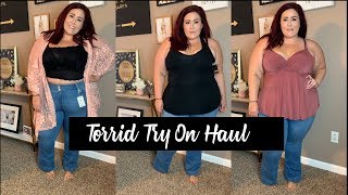 What I spent my Torrid Haute Cash On- Plus Size Try On Haul