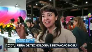 feira de tecnologia e inovação no RJ] jornal da noite (/14/08/2024)