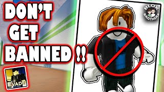 BE COOL in EVADE , DON'T GET BANNED / Leaderboard Drama / Evade ROBLOX