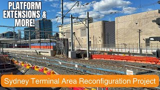 Sydney Trains Vlogs: Sydney Terminal Area Reconfiguration Project