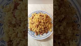 HOMEMADE CHINESE DELICIOUS EGG FRIED RICE😋 EVERYONE WILL ASK FOR MORE 🙏🏽🥰 😋